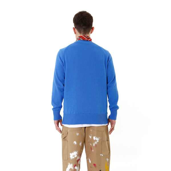 LC23 | Pantera Jacuard Sweater Blue - Concrete