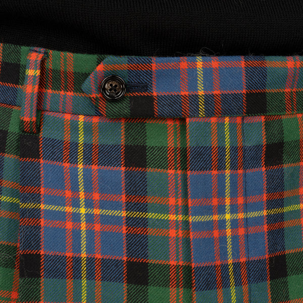 LC23 | Check Trousers Multi - Concrete