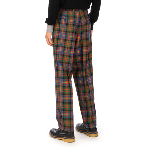 LC23 | Check Trousers Multi - Concrete