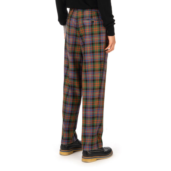 LC23 | Check Trousers Multi - Concrete