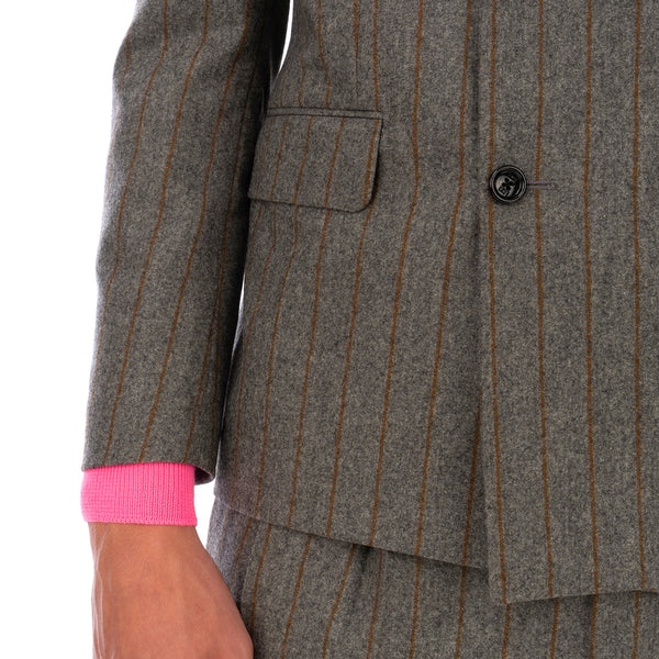 LC23 | Gessato Blazer Grey - Concrete