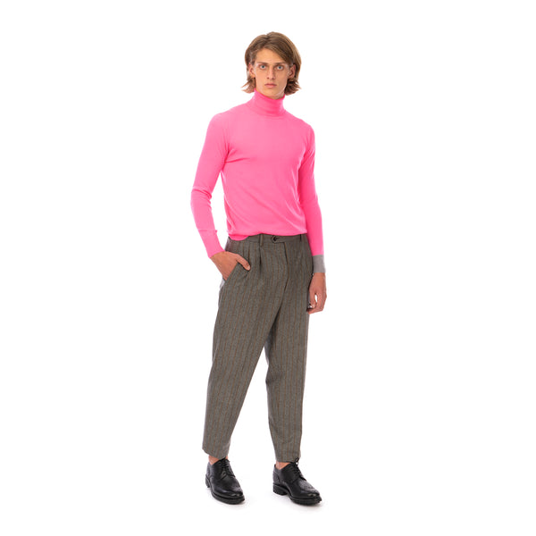 LC23 | Gessato Trousers Grey - Concrete