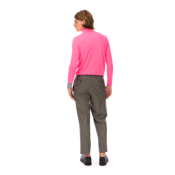 LC23 | Gessato Trousers Grey - Concrete