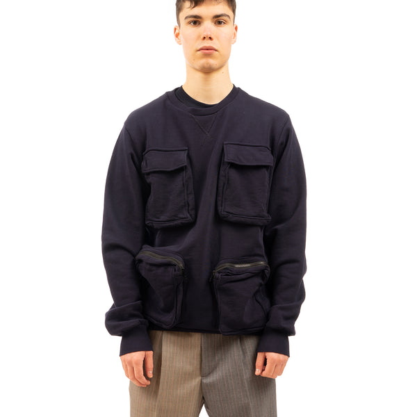 LC23 | Multitasca Sweatshirt Blue - Concrete