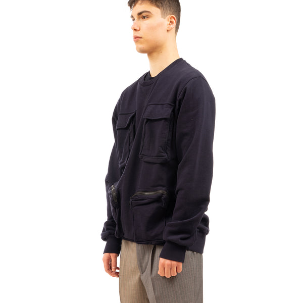 LC23 | Multitasca Sweatshirt Blue - Concrete