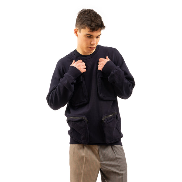 LC23 | Multitasca Sweatshirt Blue - Concrete