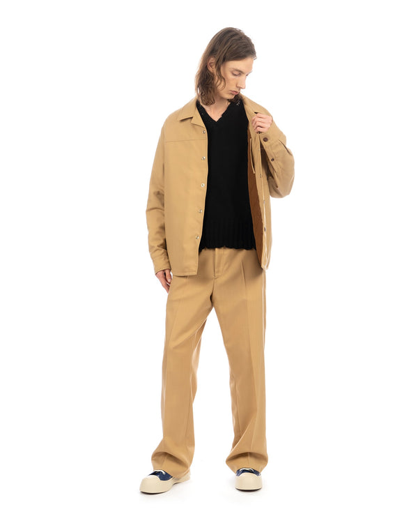 Marni | Tropical Wool Jacket Dijon - Concrete