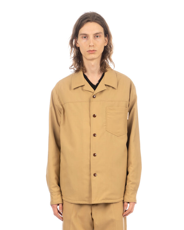 Marni | Tropical Wool Jacket Dijon - Concrete