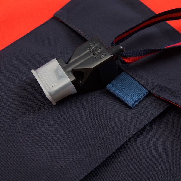 Museum of Friendship | Short Oversized Waterproof Jacket Orange - Concrete