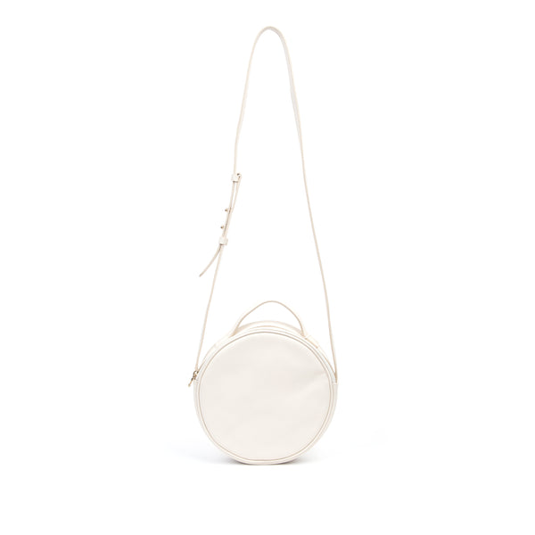 Marios Circle Mini Bag White - Concrete