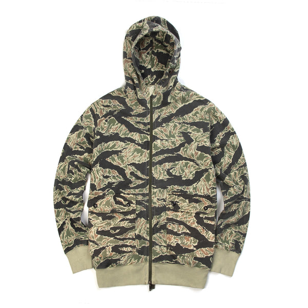 Maharishi Cargo Patch Hooded Sweat DPM - Concrete