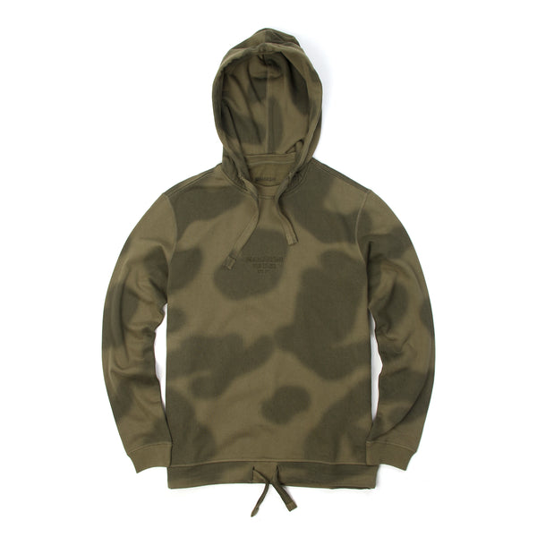 maharishi | Niseko Camo Hooded Sweat Woodland - Concrete