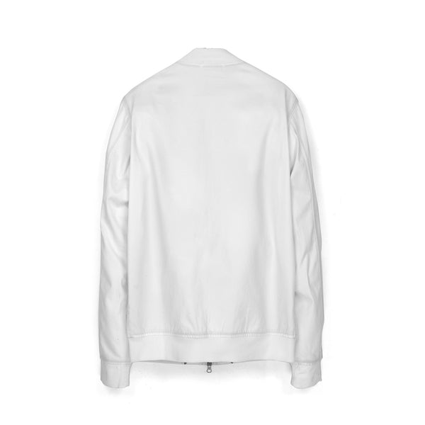 maharishi | Short Flight Jacket White - Concrete