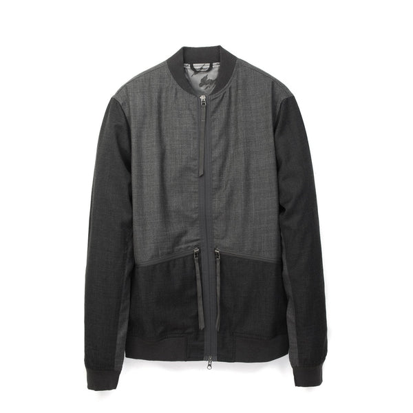 maharishi | Official Short Flight Jacket Charcoal - Concrete