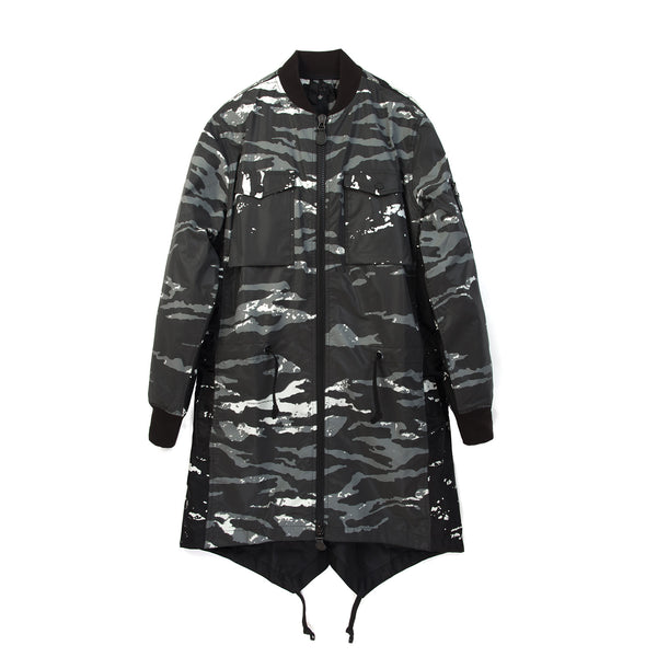 maharishi | Camo MA65 Fishtail Parka Ze'bre Noir - Concrete