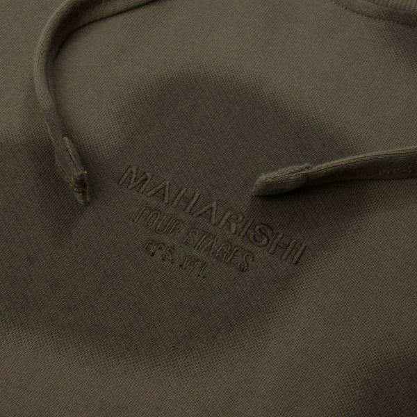 maharishi | Niseko Camo Hooded Sweat Woodland - Concrete