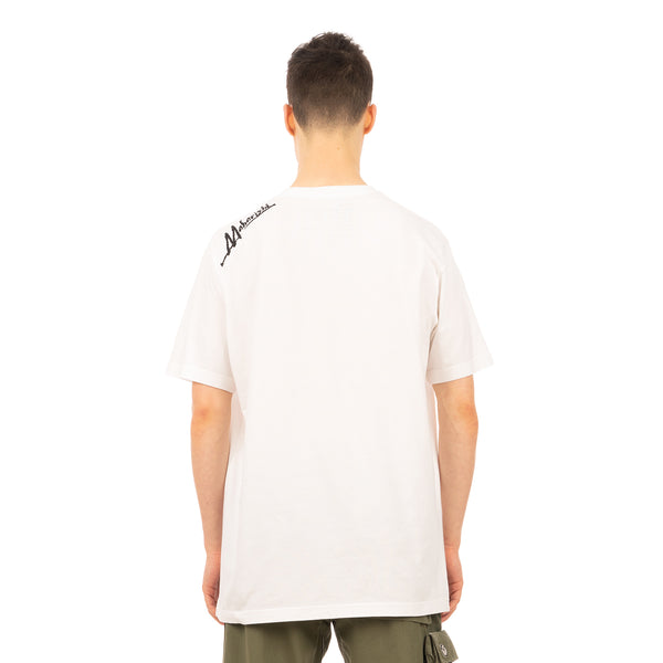 maharishi | 2063 Hearts Of Tigers T-Shirt White - Concrete