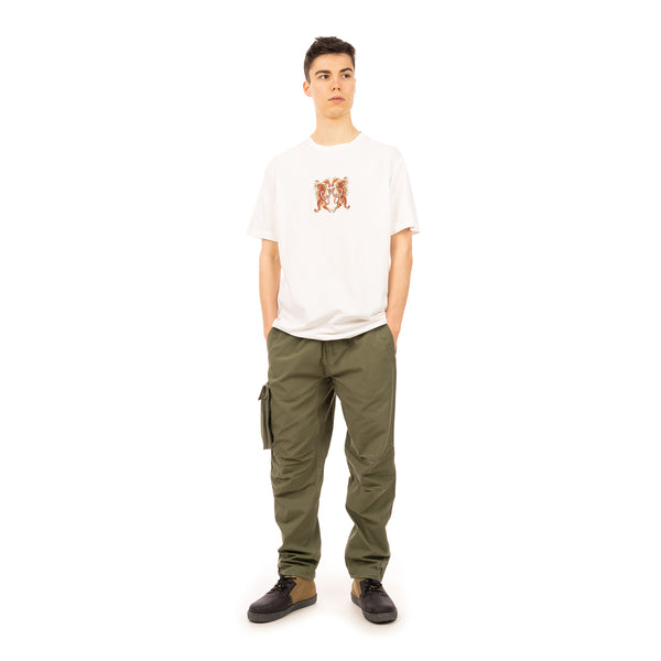 maharishi | 2063 Hearts Of Tigers T-Shirt White - Concrete