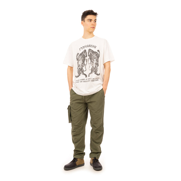maharishi | 2073 Tigers Of Wrath T-Shirt White - Concrete
