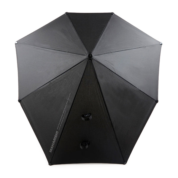 maharishi | x senz° Original Umbrella 3M Militype Print Black - Concrete