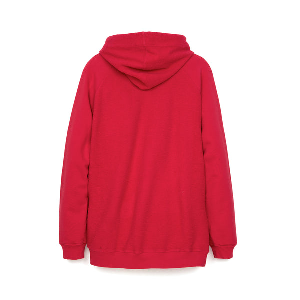 Marios Errorist Fleece Hoodie Red - Concrete