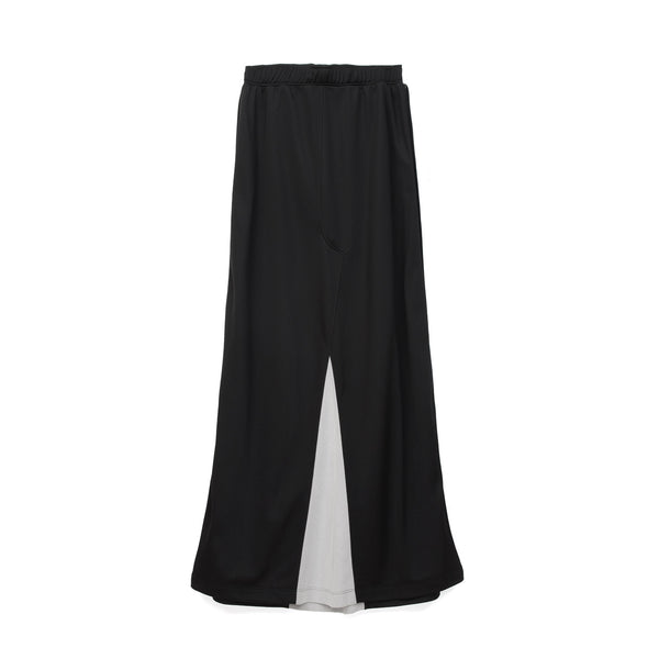 Marios Open Side Long Skirt Black - Concrete