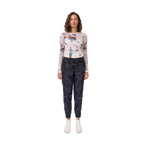 Marios Tomboy Pants Blue - Concrete