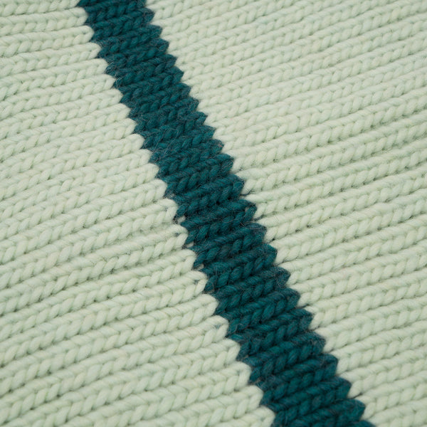 Marios Striped Collar Mint - Concrete
