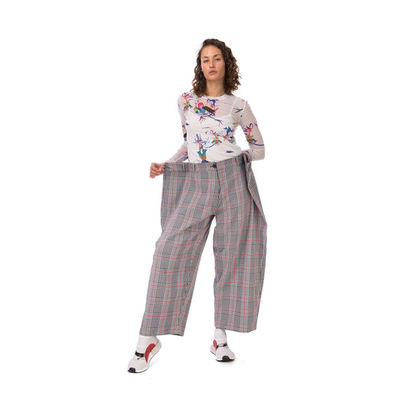Marios Aesthete Trousers Black / Orange Floud - Concrete