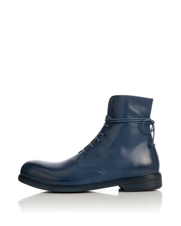 Marsèll | Zucca Media Ankle Boots Prussian Blue - Concrete