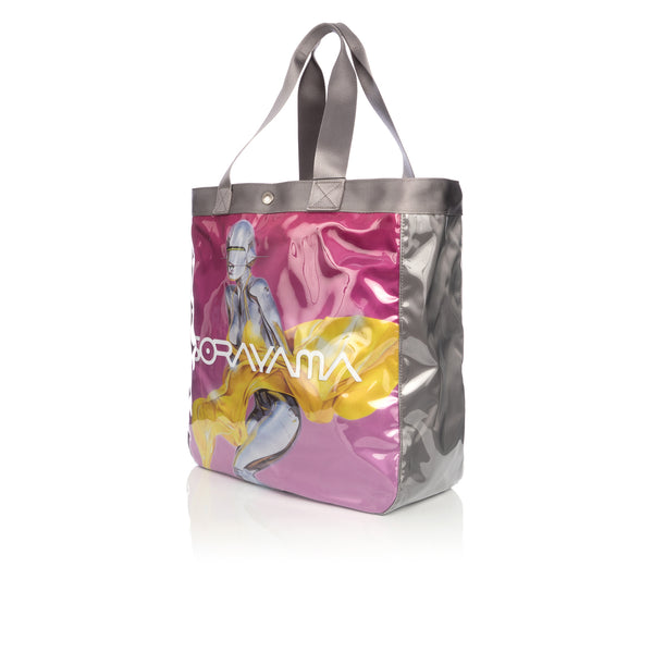 Medicom Toy | x Sorayama 'Sexy Robot' Tote Bag by PORTER Pink - Concrete
