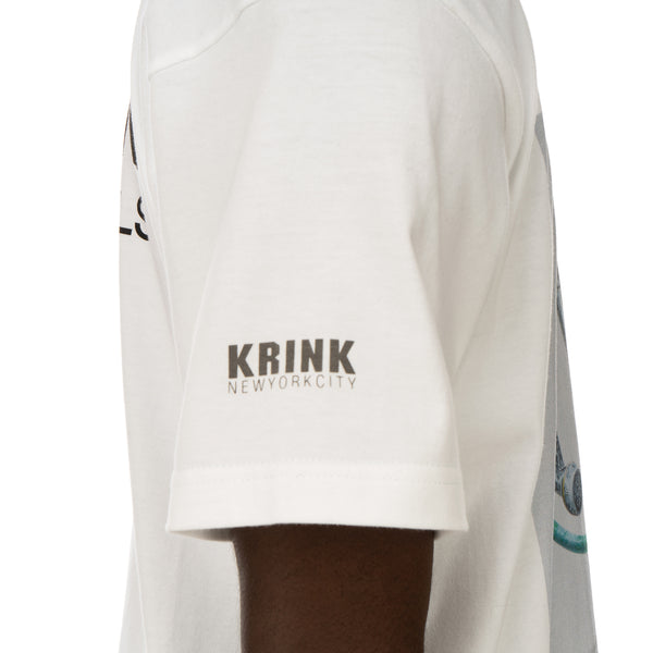 Medicom Toy | x Krink 'Photo 02' T-Shirt White - Concrete