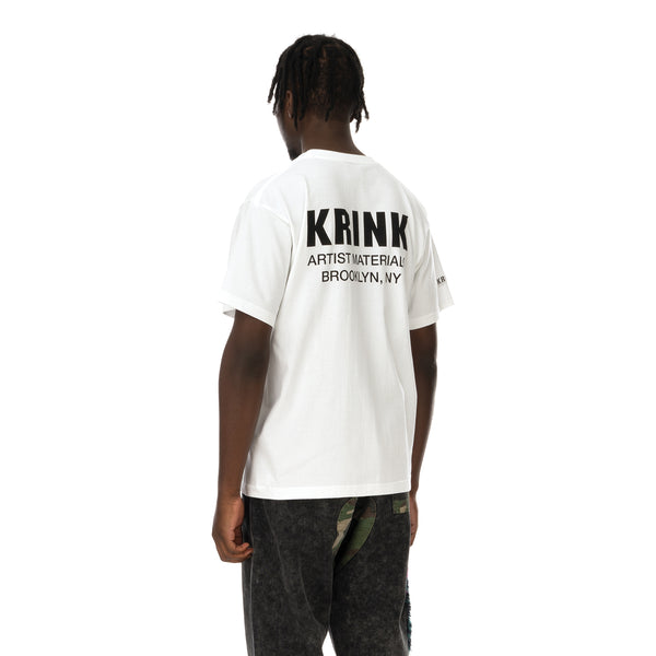 Medicom Toy | x Krink 'Photo 02' T-Shirt White - Concrete