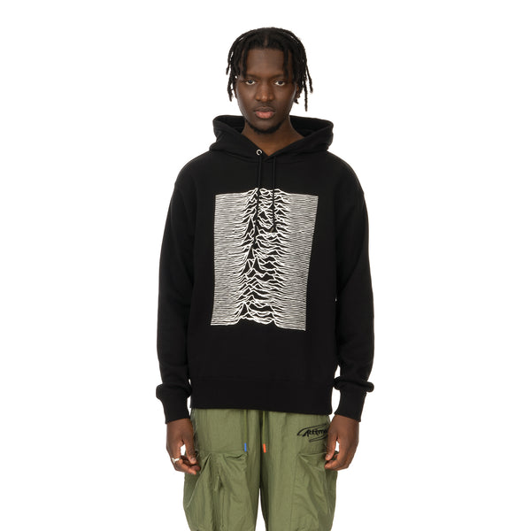 Medicom Toy | x Joy Division 'Unknown Pleasures' Hoodie Black - Concrete