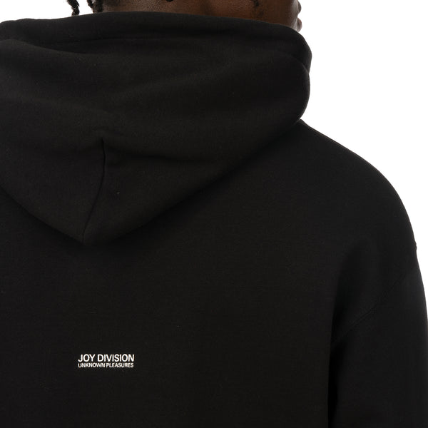 Medicom Toy | x Joy Division 'Unknown Pleasures' Hoodie Black - Concrete