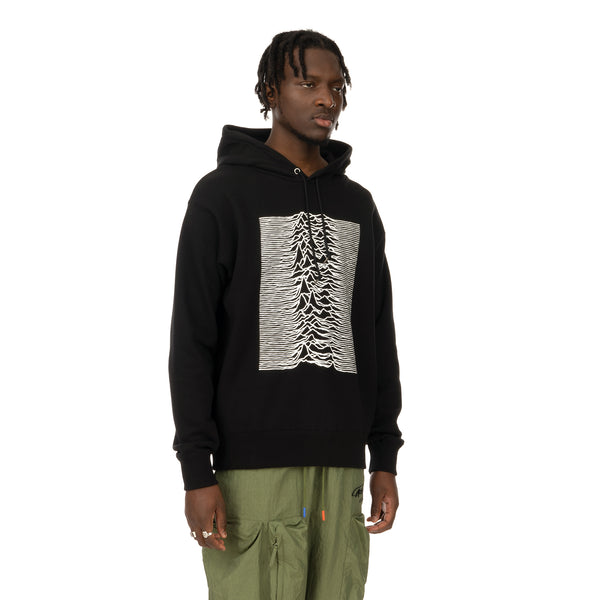 Medicom Toy | x Joy Division 'Unknown Pleasures' Hoodie Black - Concrete
