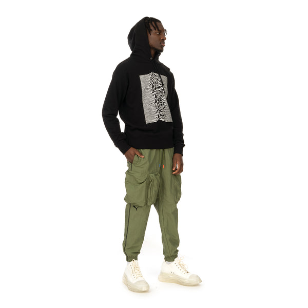 Medicom Toy | x Joy Division 'Unknown Pleasures' Hoodie Black - Concrete