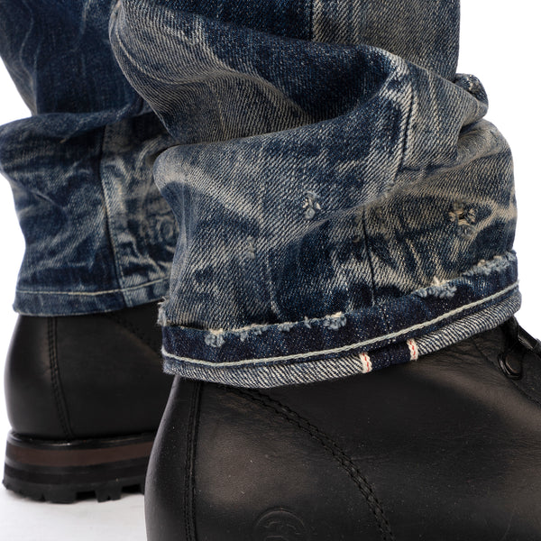 NEIGHBORHOOD | Bullet Savage. DP Narrow / 14OZ-PT Indigo - Concrete