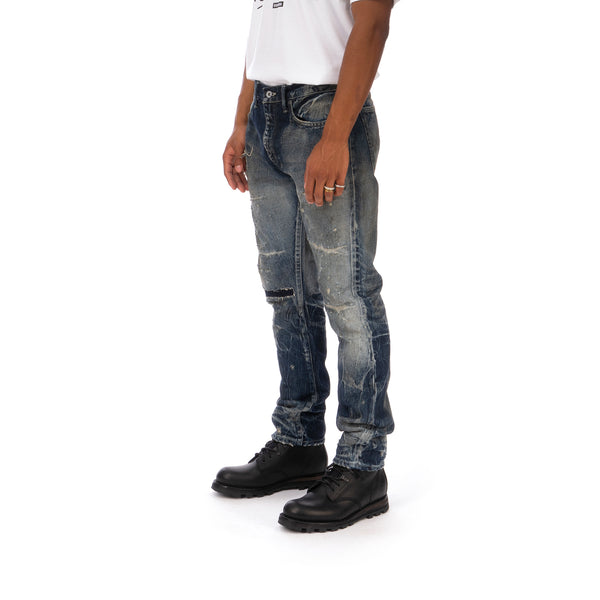 NEIGHBORHOOD | Bullet Savage. DP Narrow / 14OZ-PT Indigo - Concrete