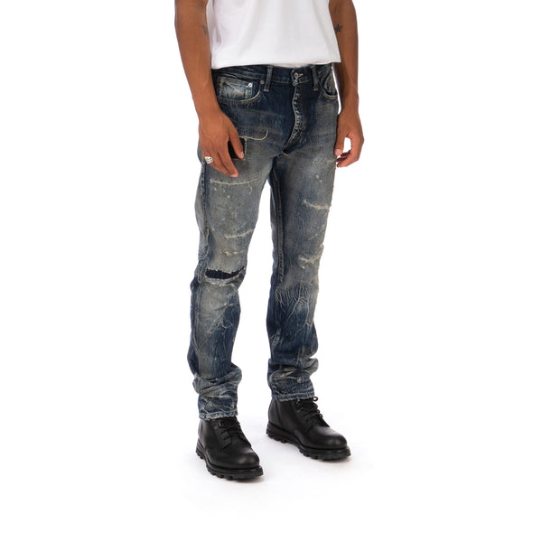 NEIGHBORHOOD | Bullet Savage. DP Narrow / 14OZ-PT Indigo - Concrete