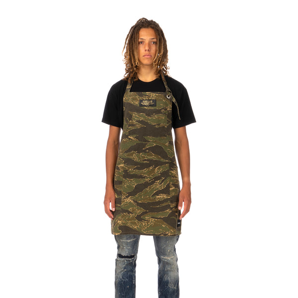 NEIGHBORHOOD | Mil-Tiger / C-Apron Tiger Stripe - Concrete