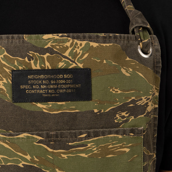 NEIGHBORHOOD | Mil-Tiger / C-Apron Tiger Stripe - Concrete