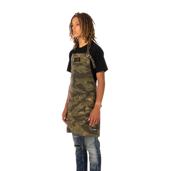 NEIGHBORHOOD | Mil-Tiger / C-Apron Tiger Stripe - Concrete