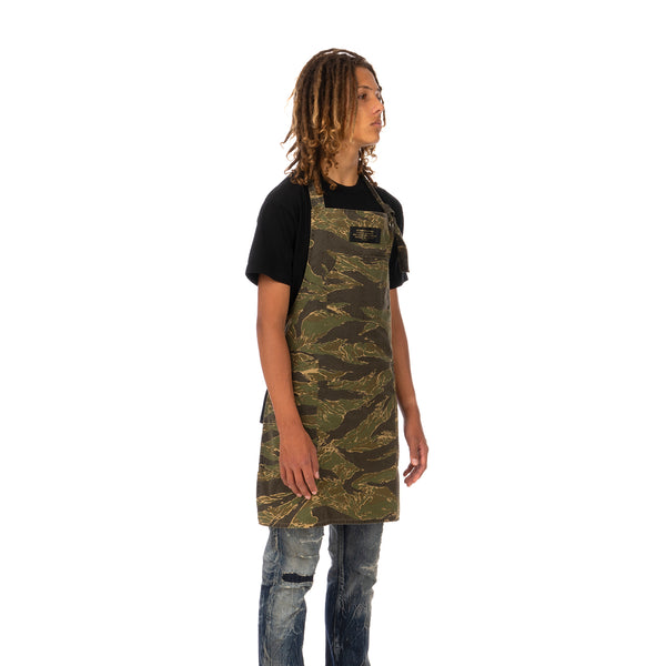 NEIGHBORHOOD | Mil-Tiger / C-Apron Tiger Stripe - Concrete