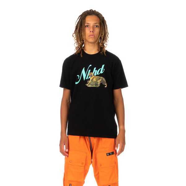 NEIGHBORHOOD | Tiger / C-Tee .SS Black - Concrete