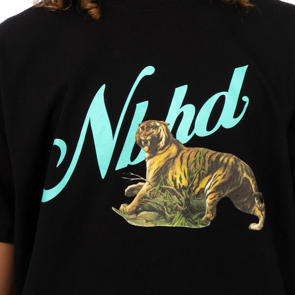 NEIGHBORHOOD | Tiger / C-Tee .SS Black - Concrete