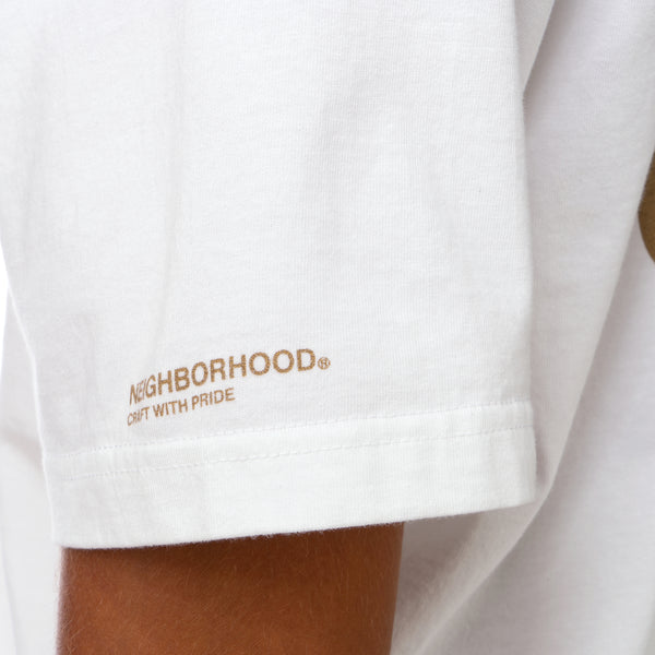 NEIGHBORHOOD | Tiger / C-Tee .SS White - Concrete