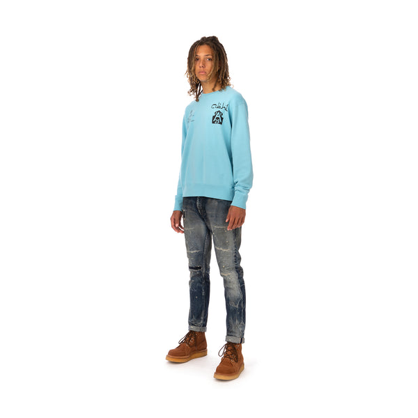 NEIGHBORHOOD | Tight / C-Crew .LS Saxe - Concrete