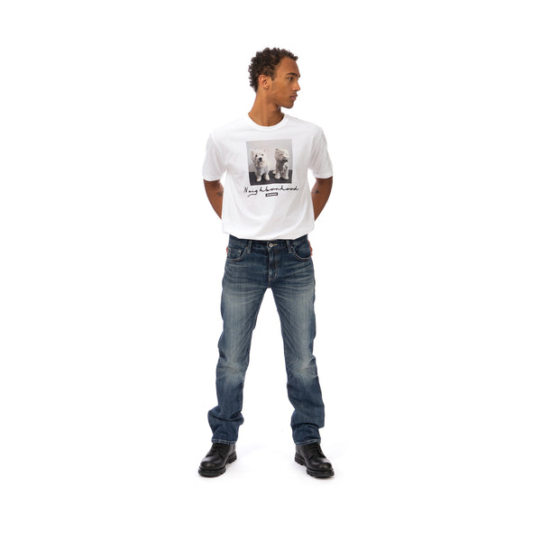 NEIGHBORHOOD | Washed. Narrow / 14OZ-PT Indigo - Concrete