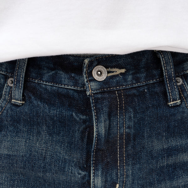 NEIGHBORHOOD | Washed. Narrow / 14OZ-PT Indigo - Concrete
